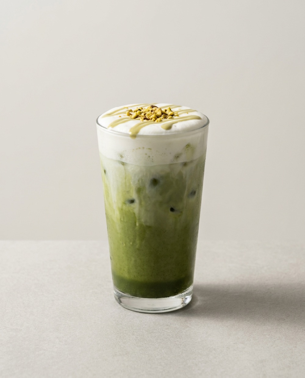 Pistachio Matcha with Cold Foam
